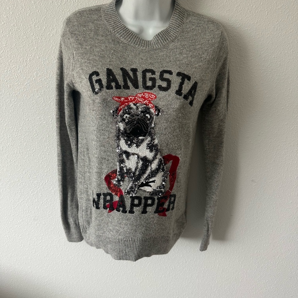 H&M Gray Knit Sweater